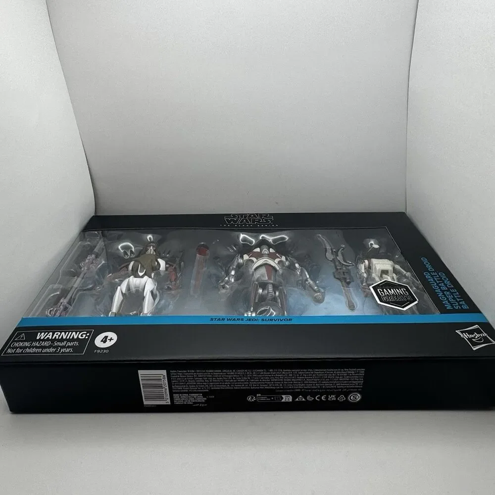 Star Wars Black Series Jedi Survivor MAGNAGUARD & SUPER BATTLE DROID 3 PACK New!